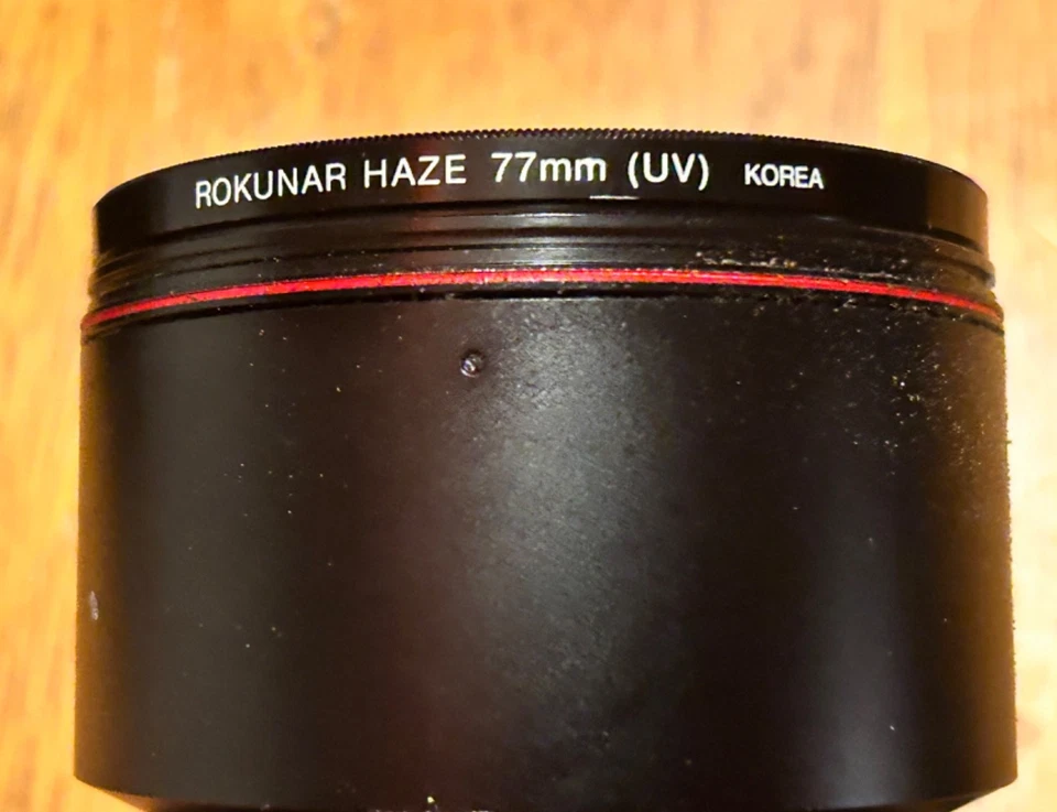 Tokina ATX 80-200mm 2.8 zoom Lens Nikon AI Mount w/Rokunar haze filter - Image 2 of 4