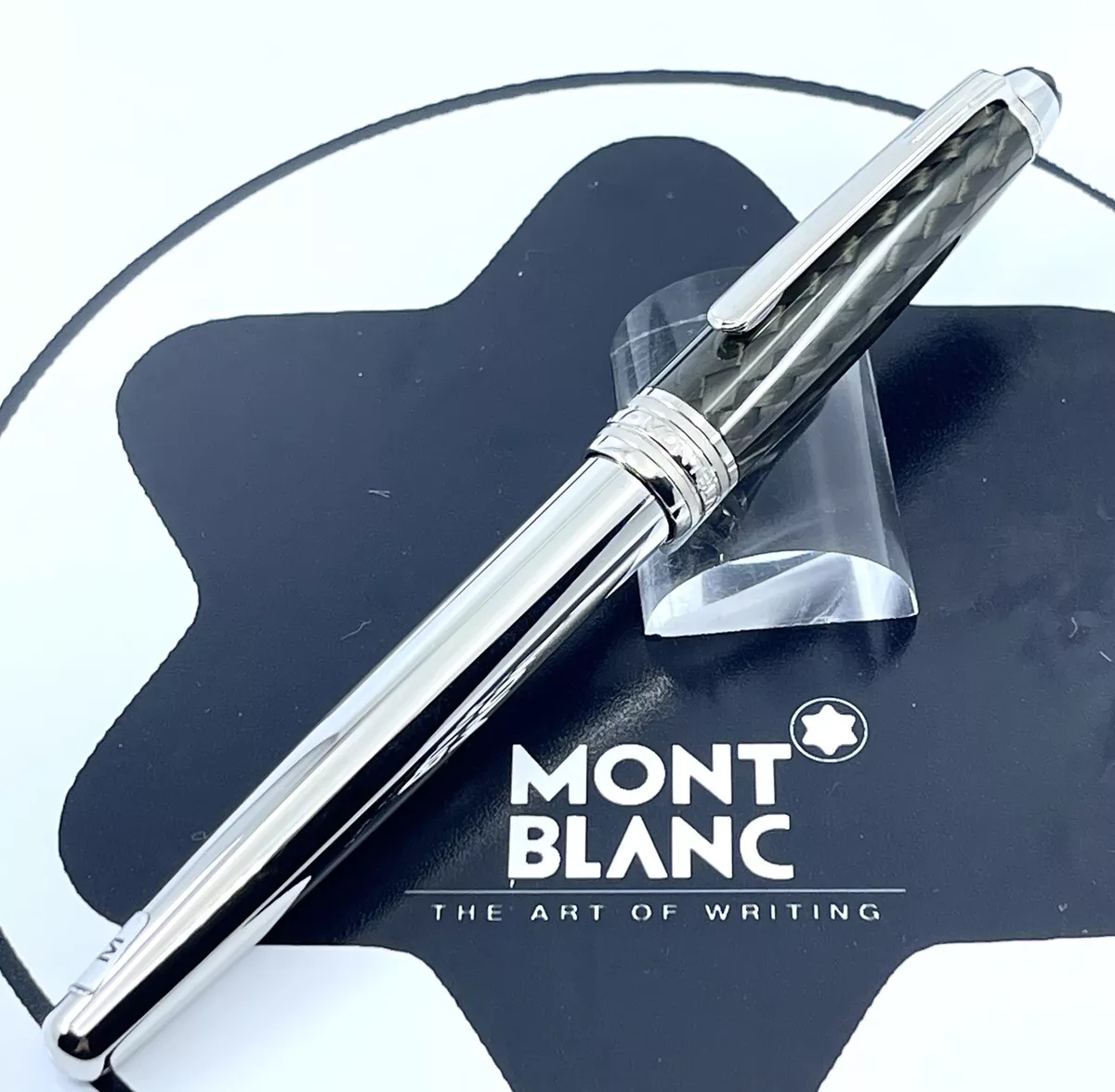 Montblanc Meisterstuck Solitaire Stainless Steel Ballpoint Pen +