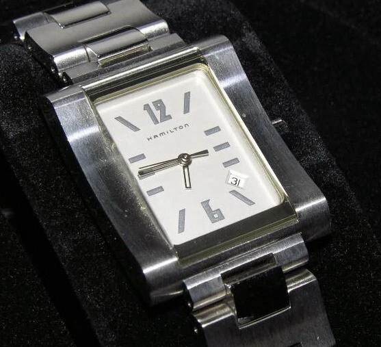 Orologio hamilton best sale rettangolare