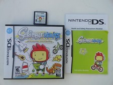 Scribblenauts Nintendo DS 2ds 3ds XL GAME COMPLETE