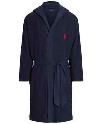 Mens Robe Ralph Lauren Dressing Gown With Hood POLO RALPH LAUREN