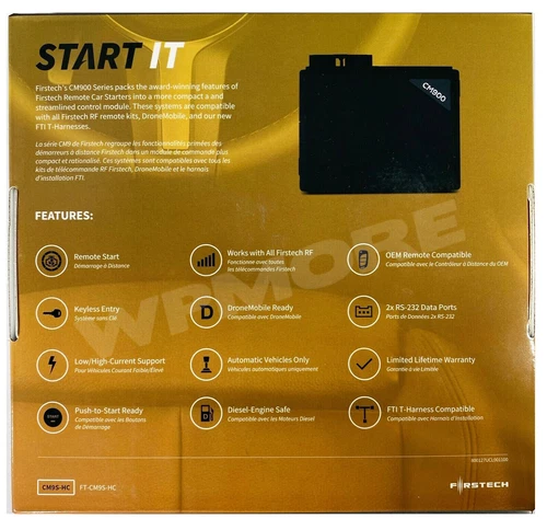 Compustar Firstech FT-CM9S-HC Universal High Current Remote Start IT Controller - Picture 4 of 4