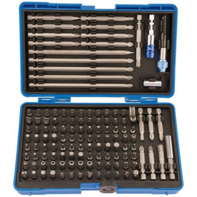 Draper 82398 127 Stück manipulationssicher Sicherheitsschraubendreher Bithalter Set & Koffer