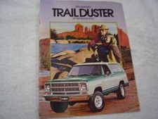 1979 Plymouth Trailduster  Brochure  Original