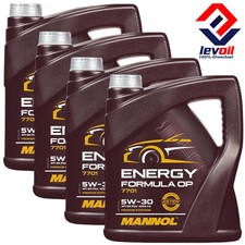 4x5 L Mannol 7701 Enrgy Formula OP 5W-30 Motoröl 5W30 OPEL dexos2 MB 229.52 VW