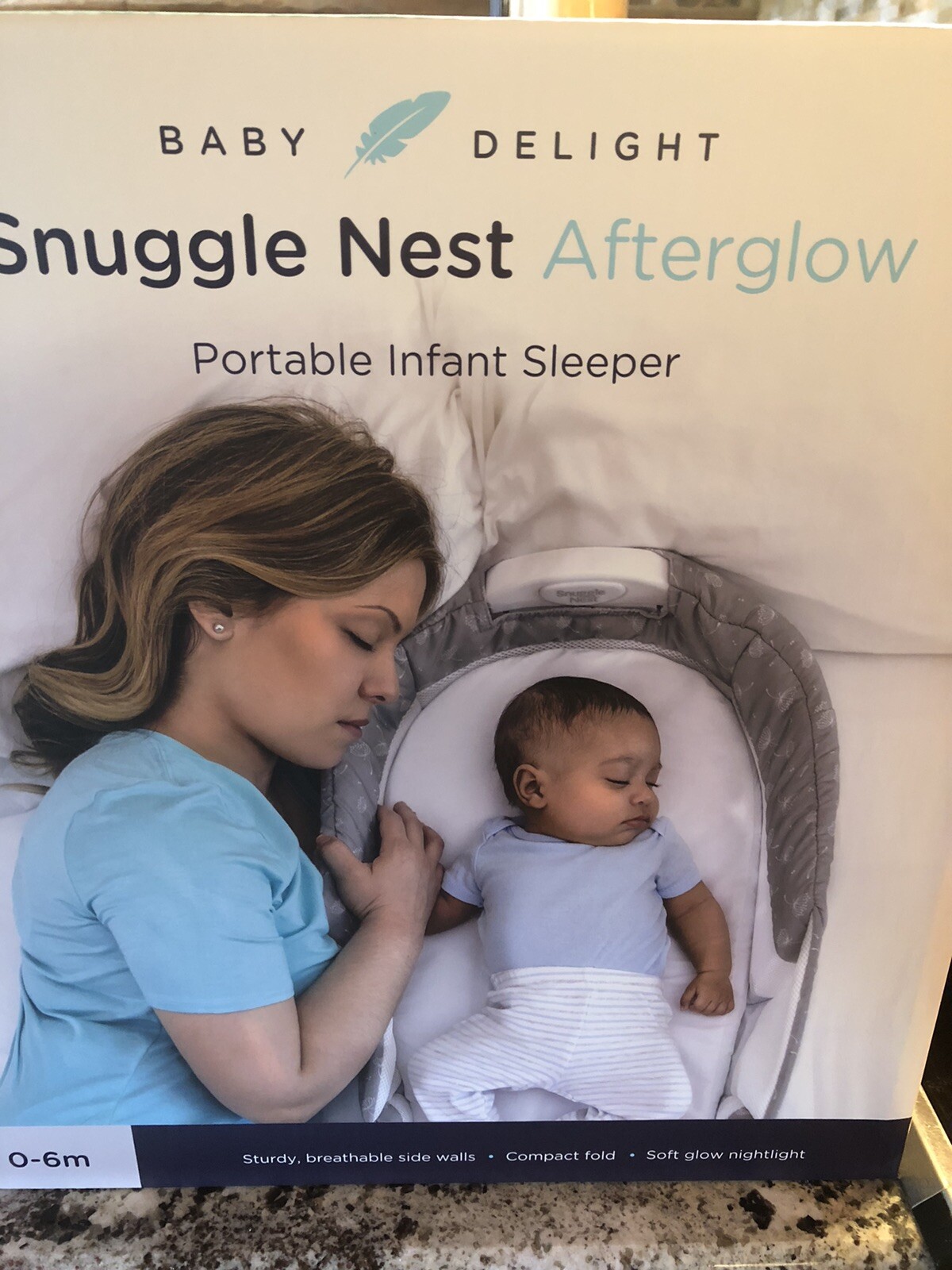 baby delight snuggle nest afterglow misty dandelions