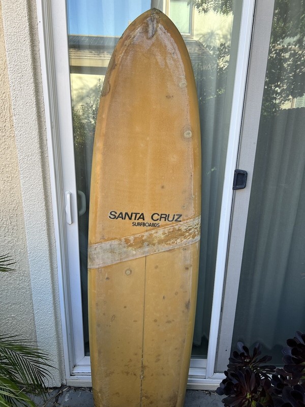 Vintage Santa Cruz Surfboard