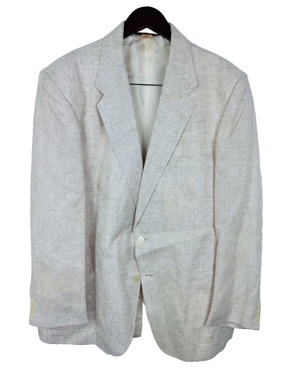 Acetate Regular Size Vintage Suit Jackets & Blazers for Men