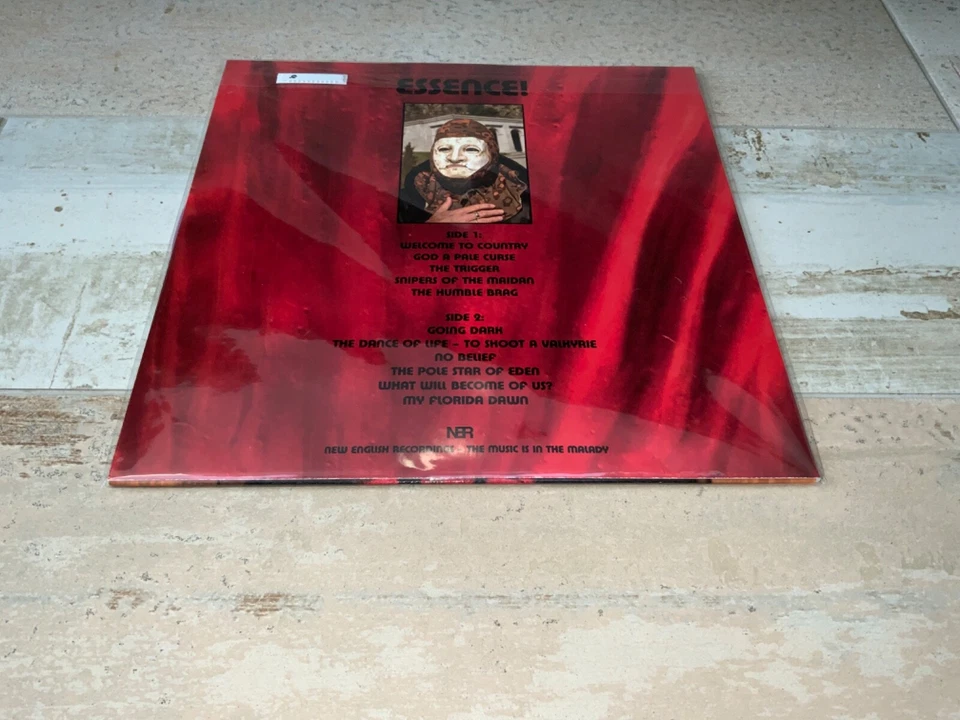 DEATH IN JUNE Essence! limited edition opaque violet vinyl LP 700 copies LAIBACH - Image 3 of 3