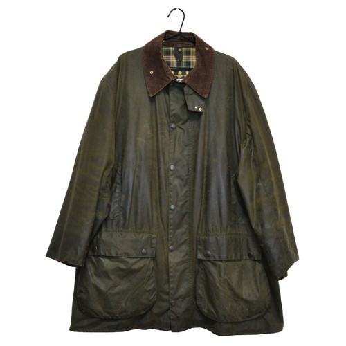 Barbour A200 Border Herren Wachsjacke grün Gr. C50/127 cm Made in England
