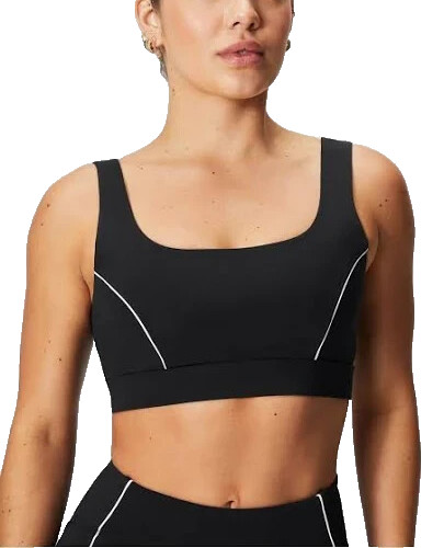 Fabletics Essential Medium Impact Piped Sports Br… - image 1