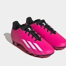 Adidas Soccer Cleats size 3.5 kids Pink X Speedportal . 4 Flex ground