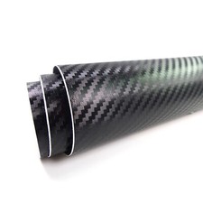 Carbon Fiber Pattern Car Interior Exterior Vinyl Decal Sticker Wrap Sheet Decor