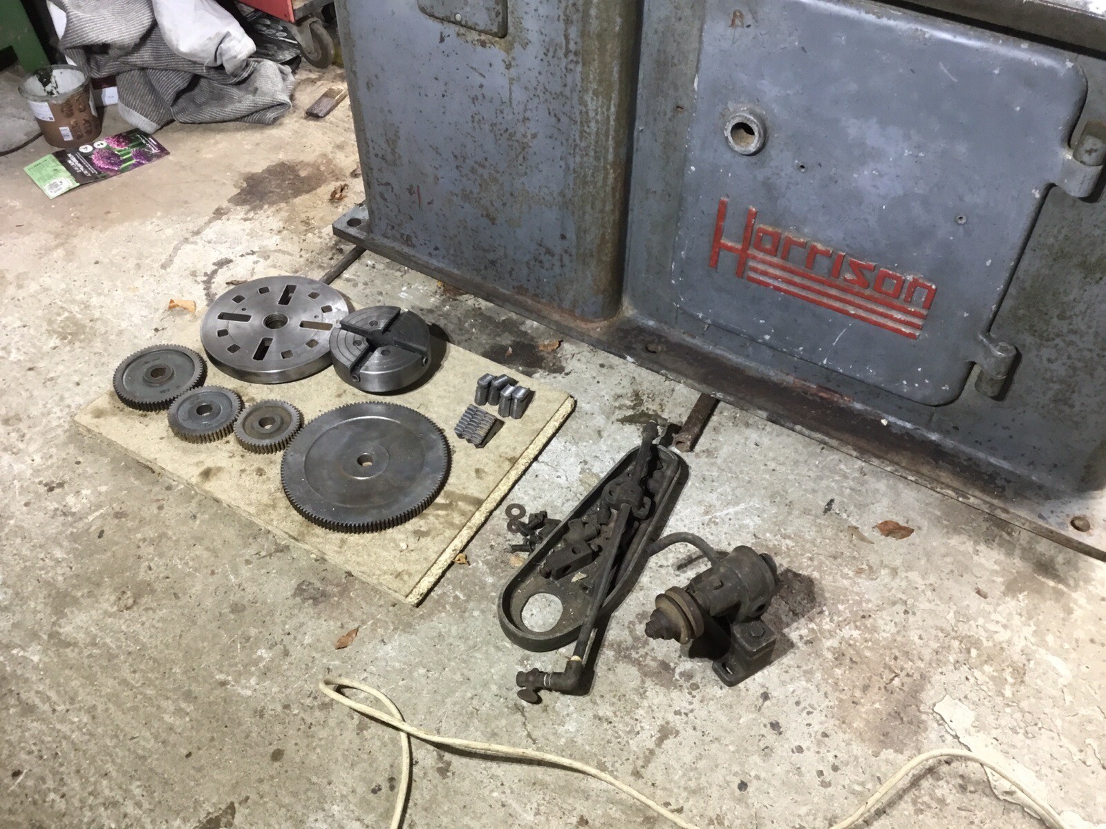 Harrison Metal Lathe eBay