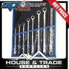 SP Tools Wrench/Spanner Set 8 Piece SAE Extra Long Double Ring Geardrive SP10468