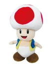 Little Buddy • Super Mario All-Stars • RED TOAD •  8" Plush Toy