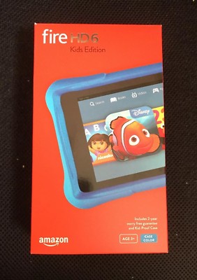 Amazon Fire HD 6 8GB, Wi-Fi, 6inch - Black