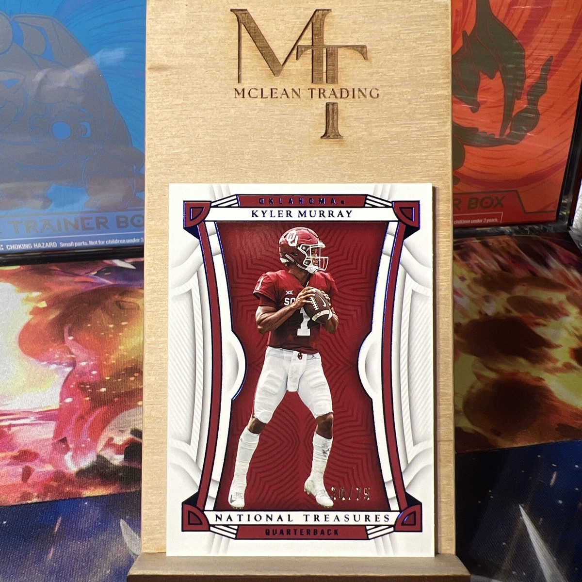 2023 Panini National Treasures Collegiate Kyler Murray Blue