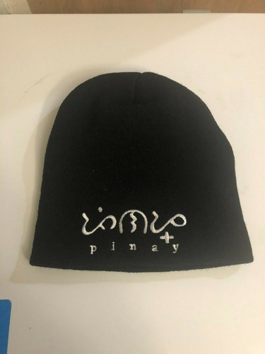 Pinay beanie in Filipino Script 