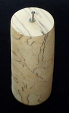 SOLID WOOD NANTUCKET STYLE TALL CYLINDER SHAPE BASKET MOLD