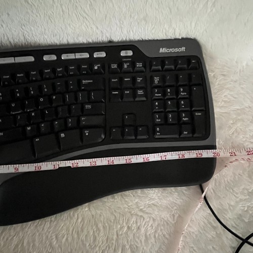 Microsoft Natural Ergonomic Keyboard 4000 v1.0 KU-0462 USB Wired - TESTED WORKS - Photo 9/10