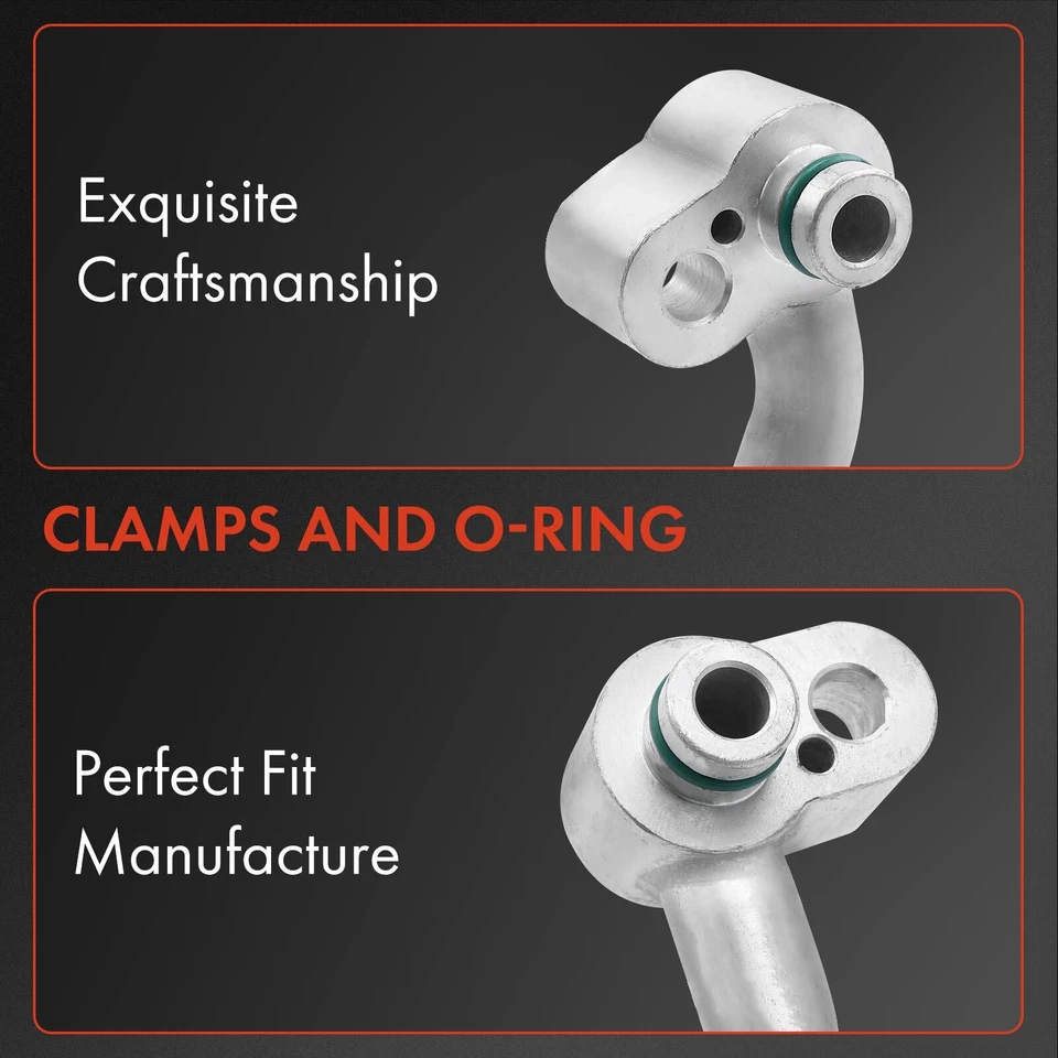 Nueva línea de descarga de refrigerante aire acondicionado para Volkswagen Tiguan 2009-2016 alta presión Foto 3 de 4