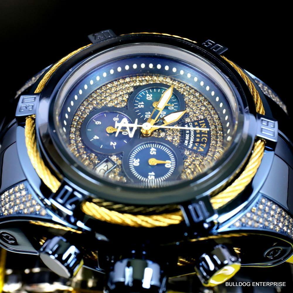 Invicta Bolt Zeus Blue Label 1.31 CTW Diamond Swiss Mvt Invicta Bolt Zeus Blue Label 1.31 CTW Diamond Swiss Mvt