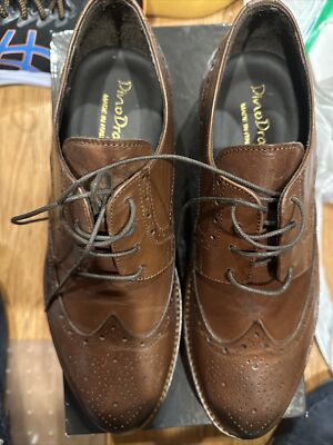 Dino Draghi  Brown Moc Toe Driving Loafers Size US 9 EUR 42 il_fullxfull.3865082979_iuwp.jpg main image 4