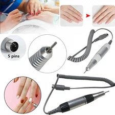 2x Electric Nail Drill Machine 5Pins Pedicure Replacement Pen Manicure Polishing