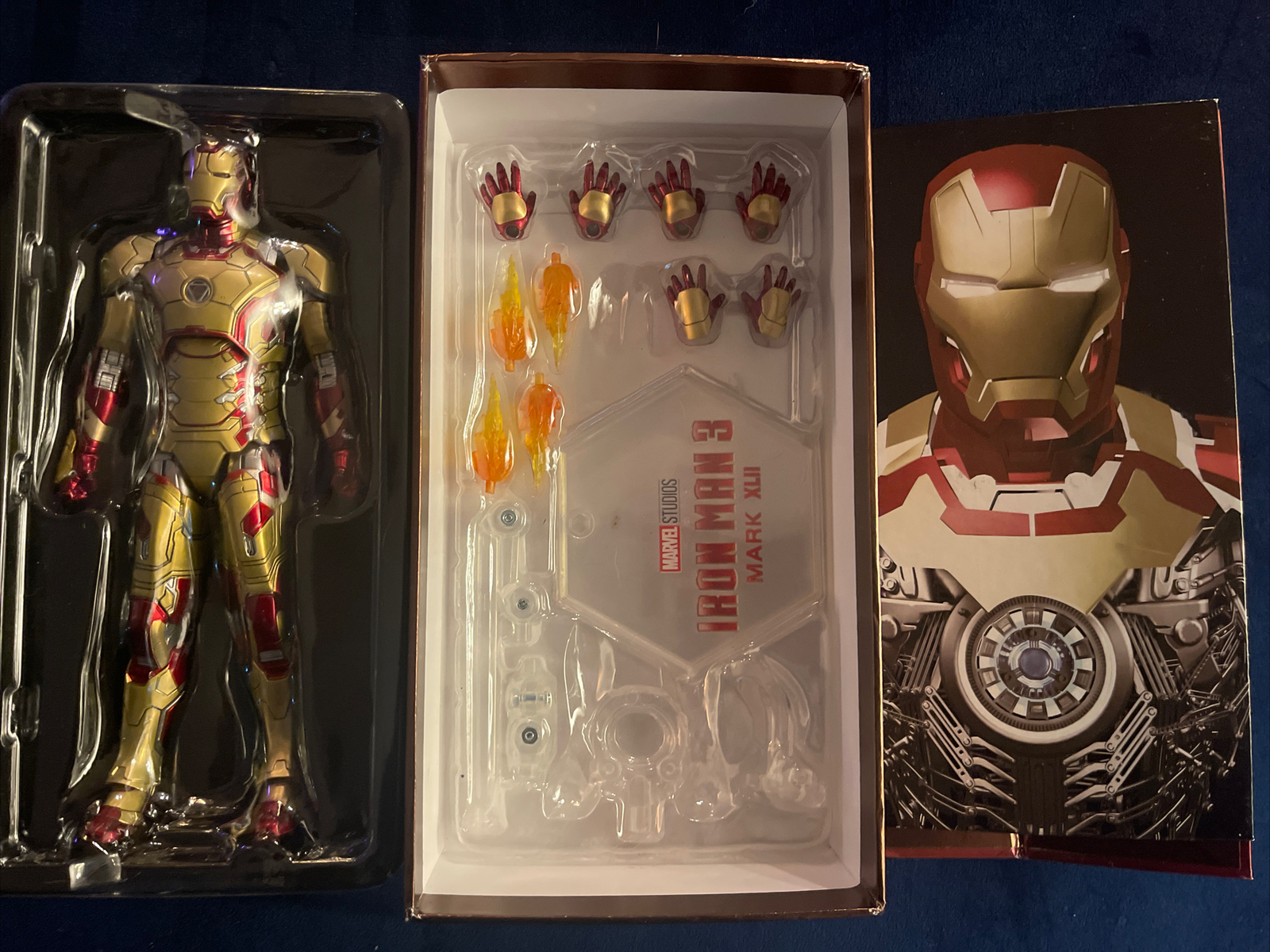 New Iron Man 3 Mark XLll Marvel Studios Action Figure Mark 42