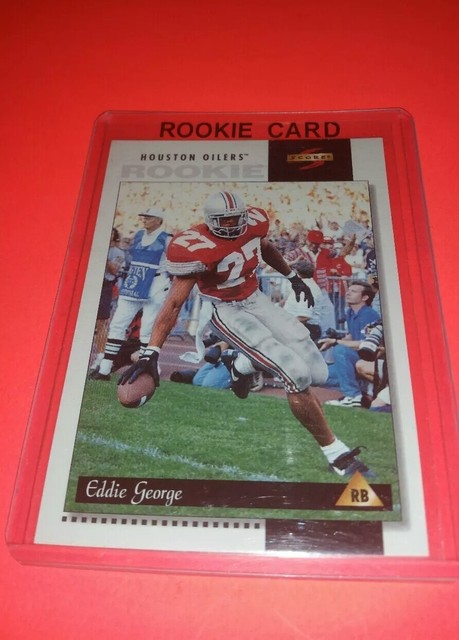 1996 Score Eddie George 231 Rookie Card Houston Oilers NM Mint EBay