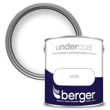 Berger Undercoat Paint White 2.5L