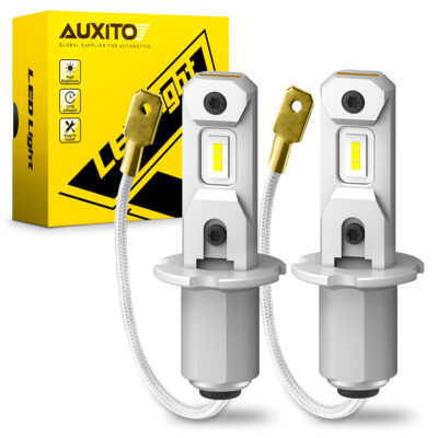 H3 LED Fog Bulb Light Conversion Kit Super Bright Canbus Super White High Power