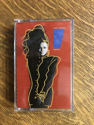Janet Jackson  Control  Cassette. NEW PAD. NEW CASE. Play Tested
