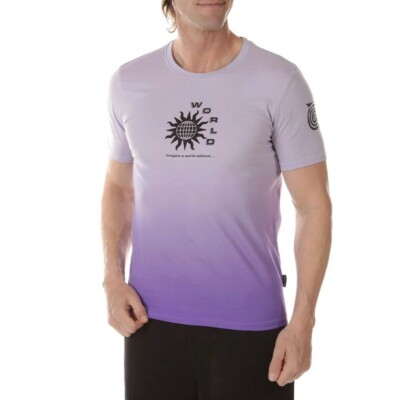 Brooklyn Cloth Purple Imagine Ombre T-shirt NWT Sz: Lrg