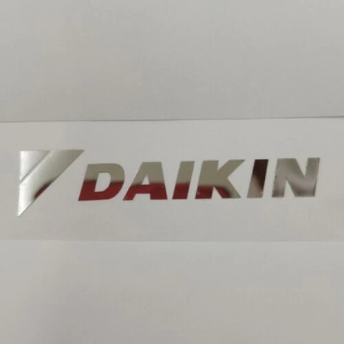 DAIKIN Silver Metal Sticker For Refrigerator air conditioner Water heater