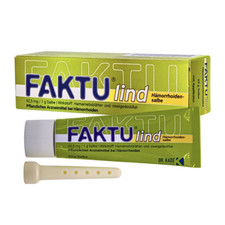Faktu lind  25 g Hämorrhoidensalbe pflanzliches Arzneimittel mit Hamamelis