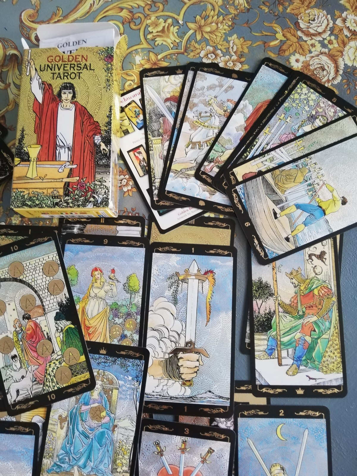 Thumbnail - Tarotkarten, Golden Universal Tarot, Roberto De Angelis