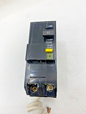 #ad Square D QO260GFI Plug In Circuit Breaker 60A 120 240V 2P 1PH QO Used 60 AMP $50.00