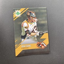 2019 Parkside Major Lacrosse League MLL card ERIK EVANS 42
