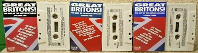 Cassette Tape Set Great Britons Best Of The British Invasion Rod Stewart 10cc
