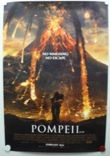 POMPEII in 3D 2013 Kit Harington, Carrie-Anne Moss, Jared Harris-One Sheet