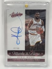 2016-17 PANINI ABSOLUTE [KYRIE IRVING] ON CARD AUTO /60 MARKS OF FAME
