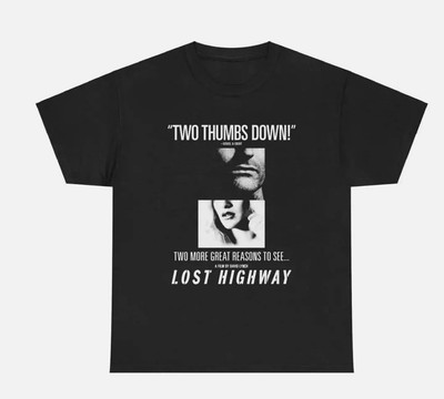 ~HOT!~ Lost Highway Two Thumbs Down-Vintage David Lynch Movie T-Shirt.