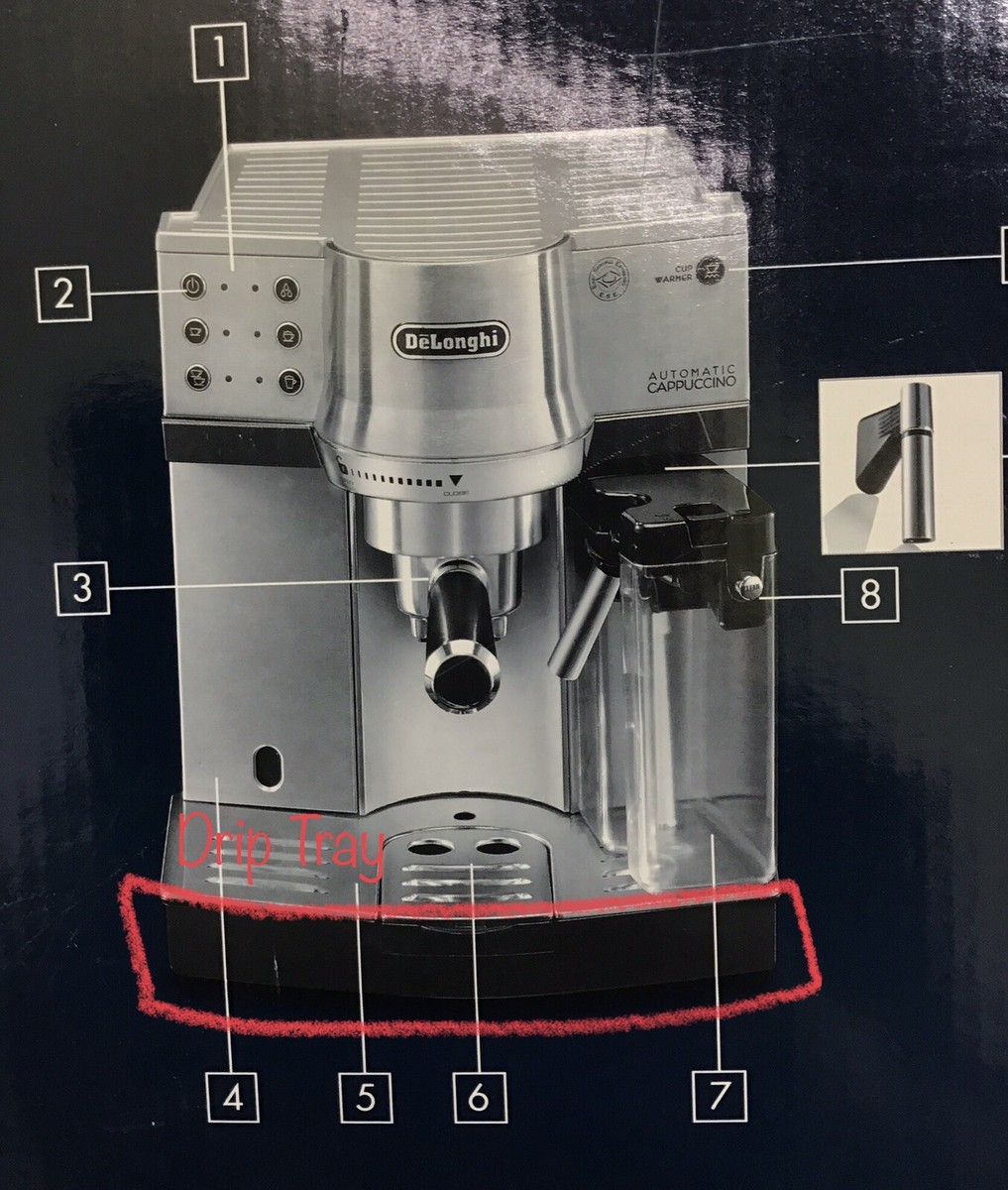 Delonghi EC860 Automatic Cappuccino Removable Drip Tray Base only