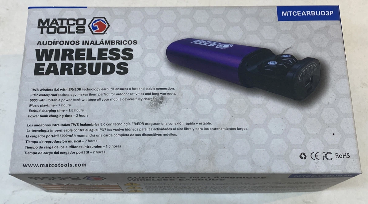 Matco tools online wireless earbuds