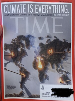 TIME MAGAZINE APRIL 26/ MAY 3, 2021 DOUBLE ISSUE  ''CLIMATE IS EVERYTHING.''  