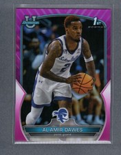 2022-23 Bowman University Chrome Al-Amir Dawes Rookie Pink Refractor #63