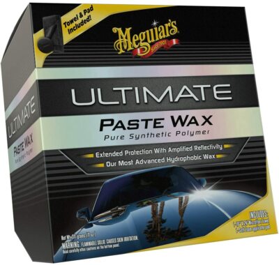 NEU 1x G18211 Meguiars Ultimate Paste Wax Autowachs 311g ( 247,43/KG)