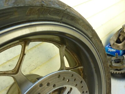 Rear wheel & tire ZX14 Kawasaki 16 #PP11 | eBay